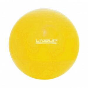BOLA SUIÇA S - 75CM - AMARELA - LIVEUP